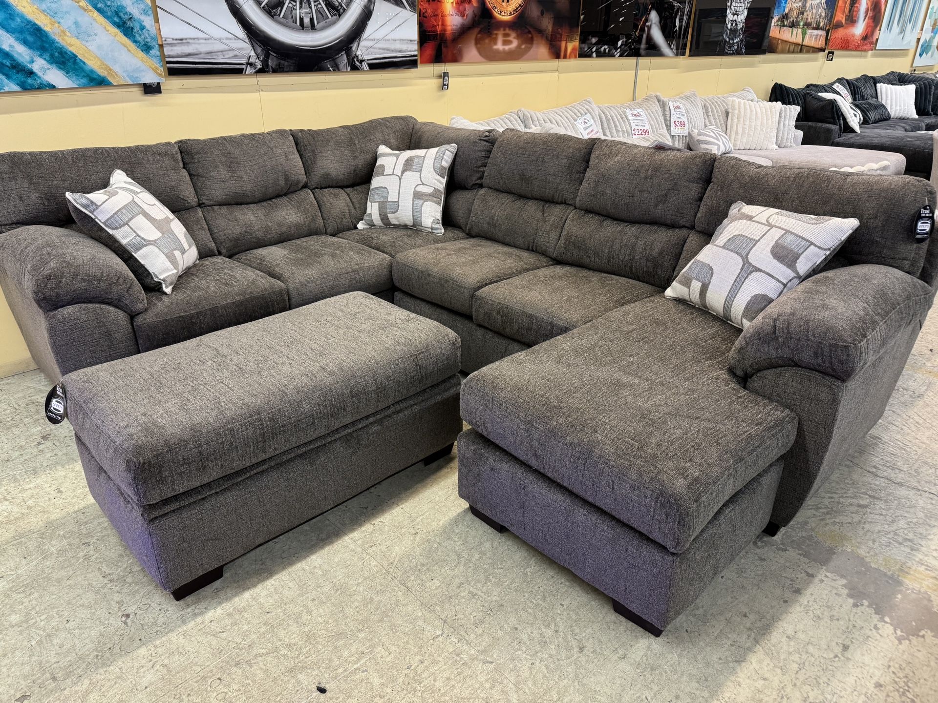 Simmons Reversible Chaise end sectional
