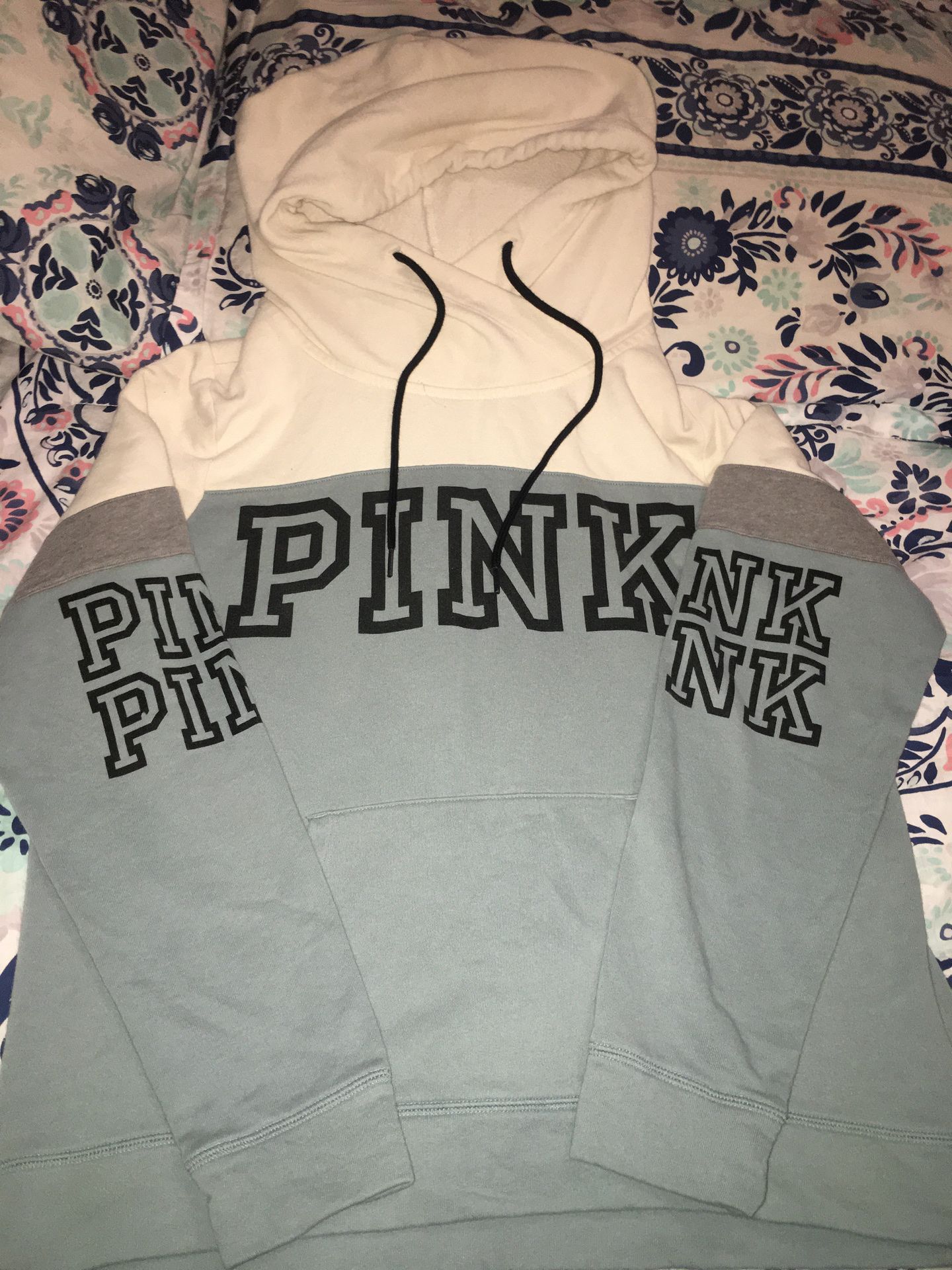 Pink hoodie