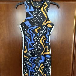 TopShop Geometric Dress - Size S