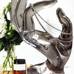 925 Sterling Silver Figaro Bracelet 