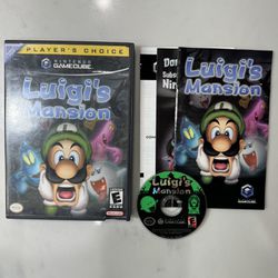 Luigi’s Mansion Mint Conditions Nintendo GameCube GAME