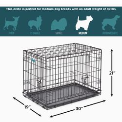 $20 Dog Kennel Crate - Metal 