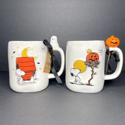 Peanuts x Rae Dunn Set of x2 Cups 