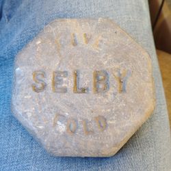Led Selby Ingot $50 Obo Vintage Collector 