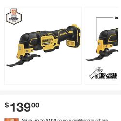Brand New Dewalt cordless  Oscillating Multi- Toll 20-v Max  Atomic Compact Series $80