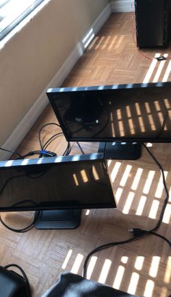 Two 1080p 22inch td2220 monitors