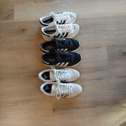 3 Pair Women's Size 9 Adidas Barely Worn