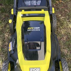 RYOBI 40V HP Brushless 20 in. Cordless Battery Walk Behind Push Lawn Mower with 6.0 Ah Battery and Charger