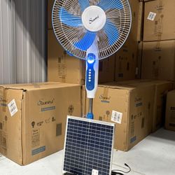 Solar Fan With Remote Control 