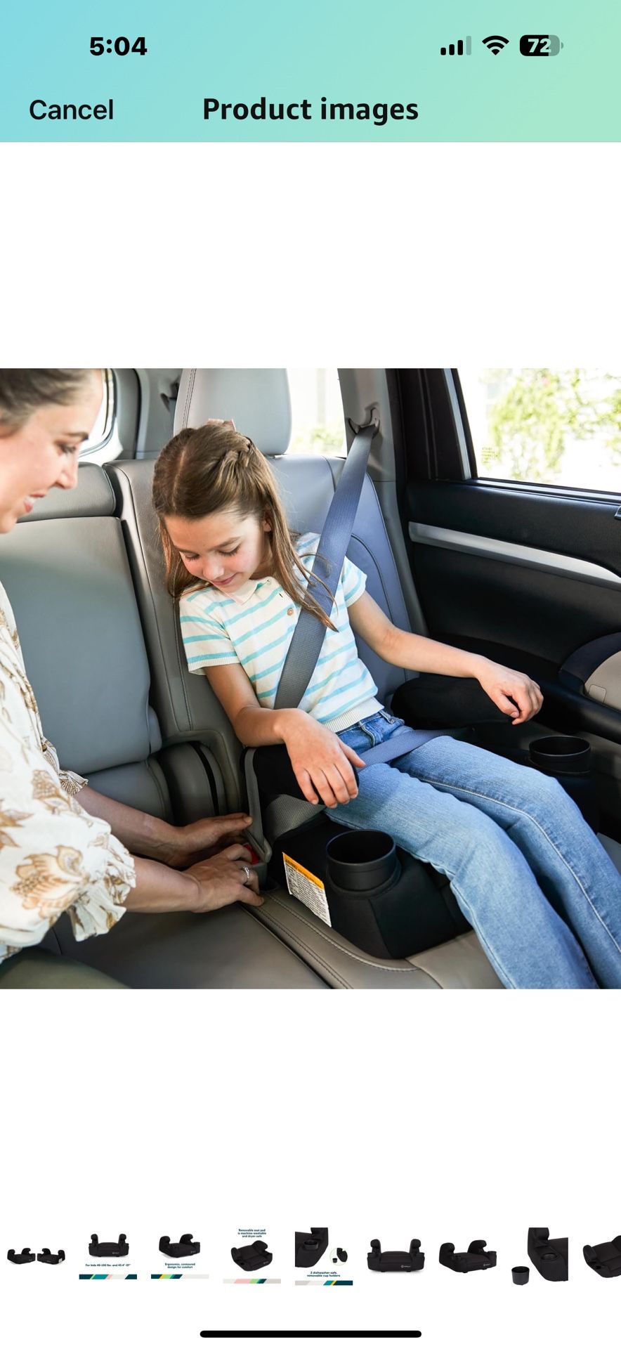 Safety 1st Comfort Ride Lite Booster Car Seat, Pack, Lightweight