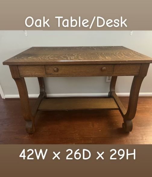 Oak Table/Desk