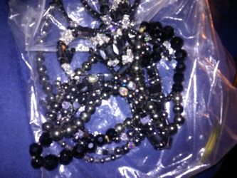 Bag of hematite jewelry supposed to help with arthritis