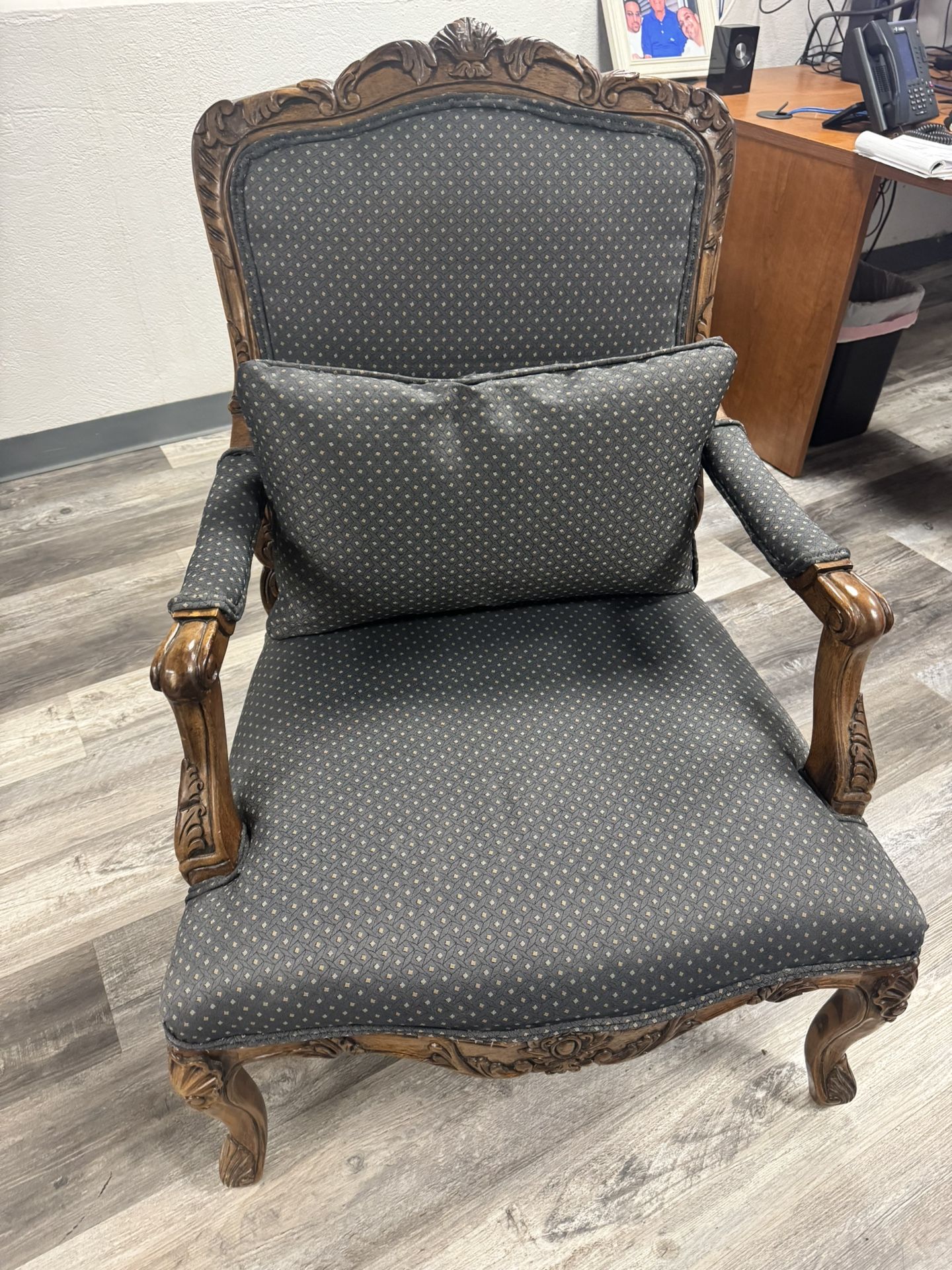 Arm Chair Newly Reupholstered!