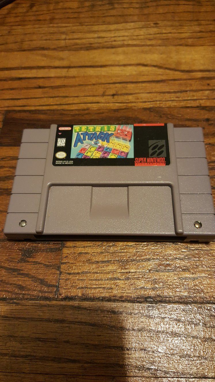 Tetris Party Super Nintendo SNES