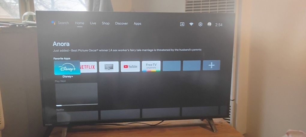 43" Phillips Google Tv
