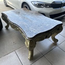 Gold/Brown Coffee Table (Used)