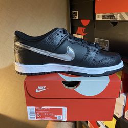 Nike Dunk Low GS 75 Anniversary Spurs Size 