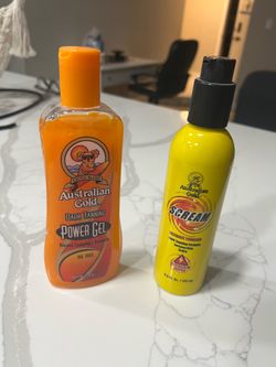 Tanning lotion and Tanning Gel