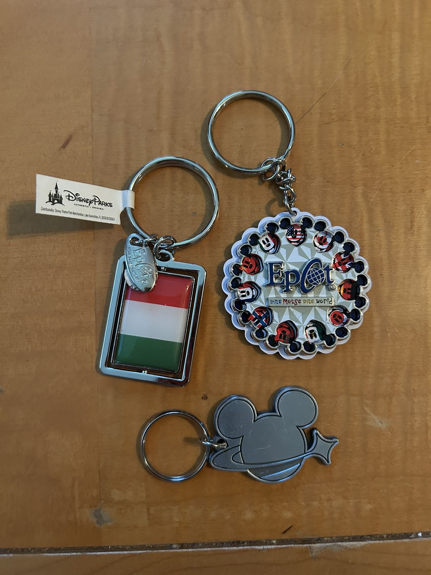 Disney’s Epcot Keychains