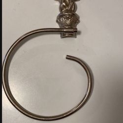 Vintage Decorative Cherub Towel Ring