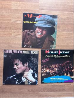 Michael Jackson vinyl records
