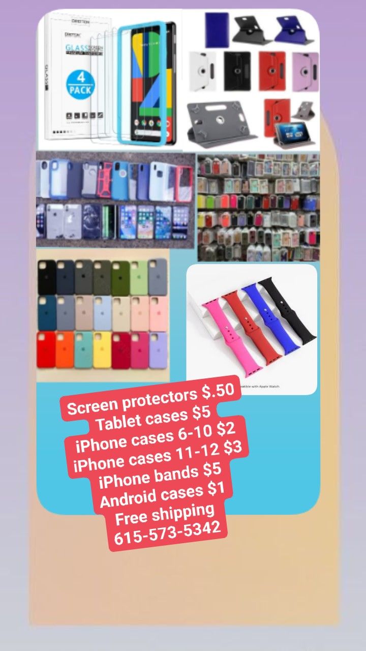 iPhone and Android Cases Starting At $1