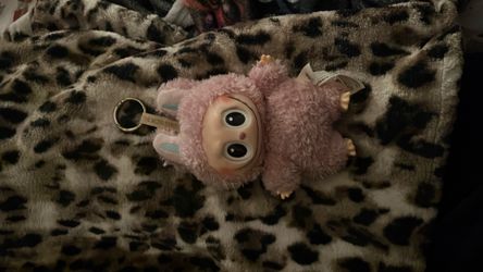 Pink labubu