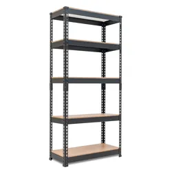 Brand New 5-Tier Metal Shelving Unit (28”W x 12.3”D x59.5”H)