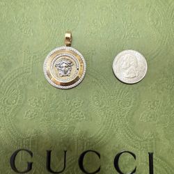Gold Versace Pendant 