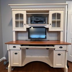 Desk and File Cabinet from Sauder