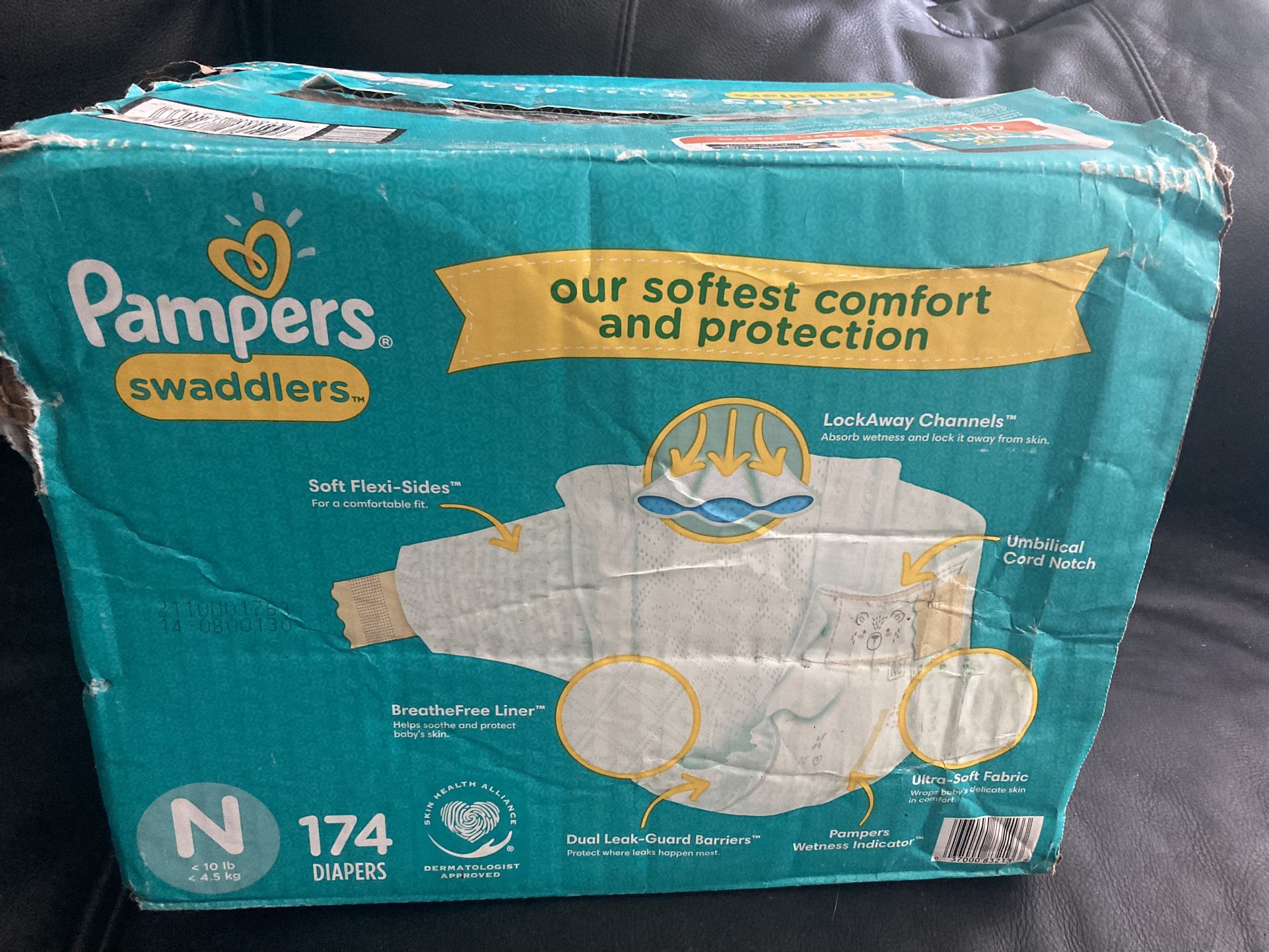 New Born Pampers 174 Ct For $30 