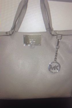 Michael Kors Channing Gray tote handbag