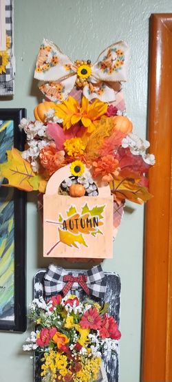  Hand Crafted Decorated Wall Pockets 