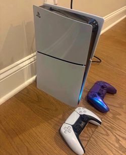 Ps5 with 2 controllers.