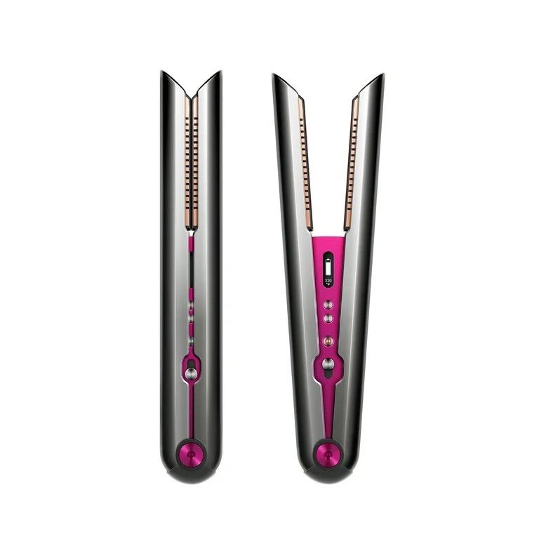 Dyson Corrale™ styler straightener Nickel/Fuchsia + Case + Paddle Brush & Comb