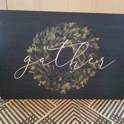 Wood Gather Wall Art
