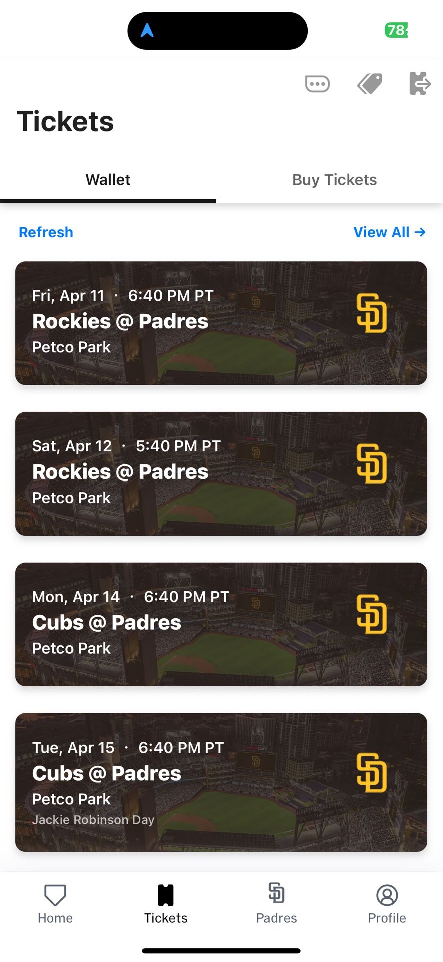 Padres Vs Rockies Saturday Game 2 Tickets 