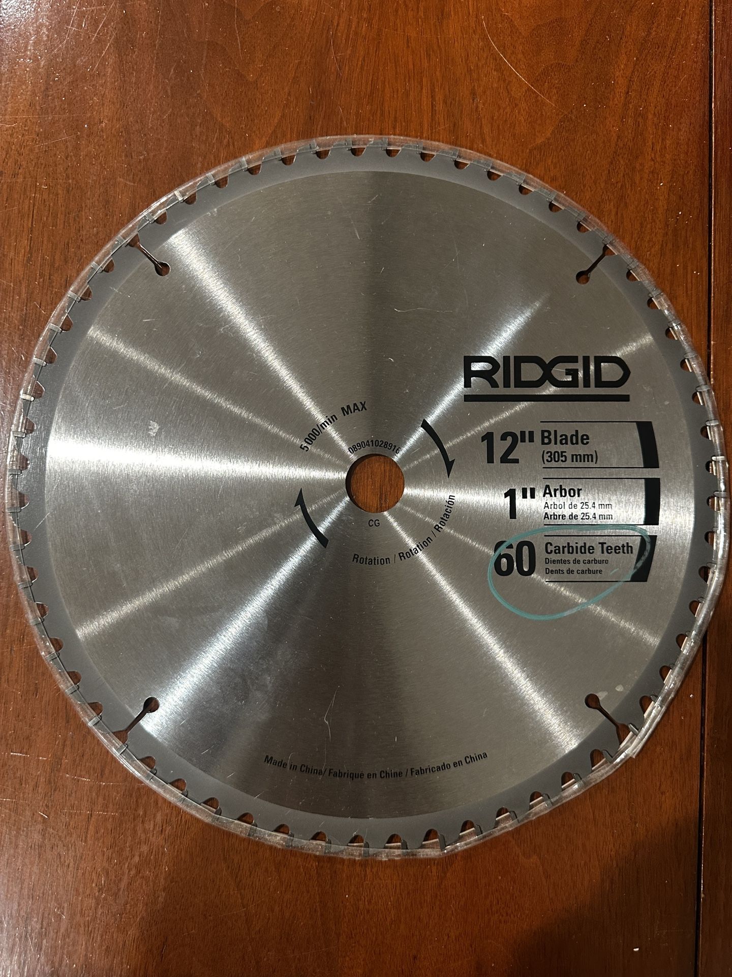 Ridgid 12” Blade
