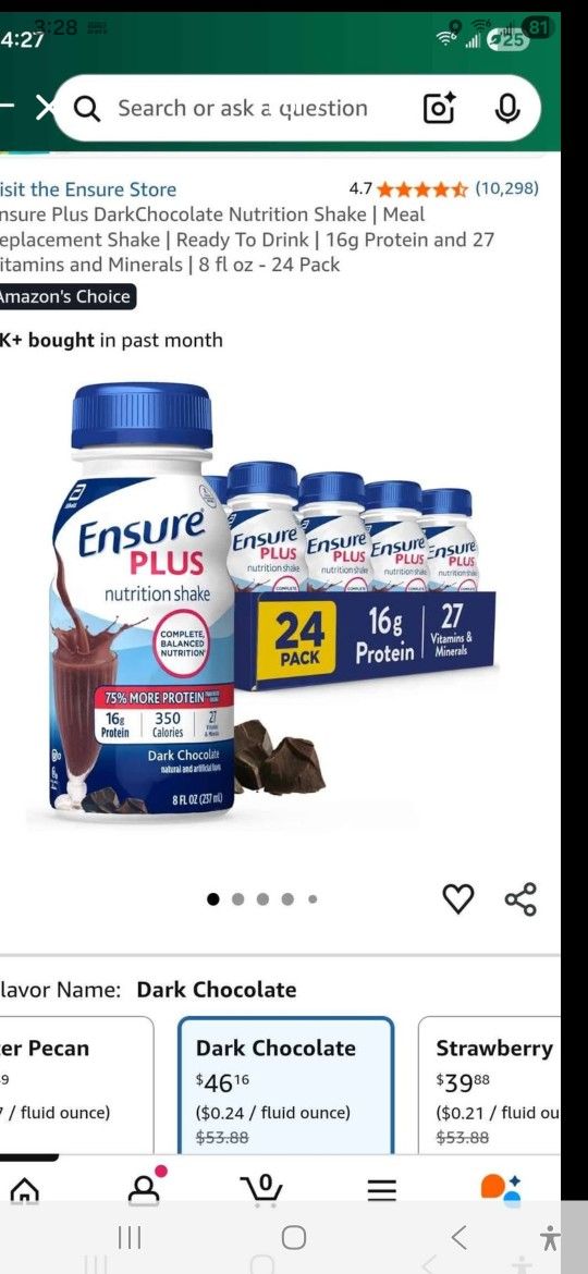 Ensure Plus & Ensure Plus With Fiber 