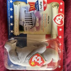 Collectible Beanie Baby Democrat Elephant Mc Donald’s 
