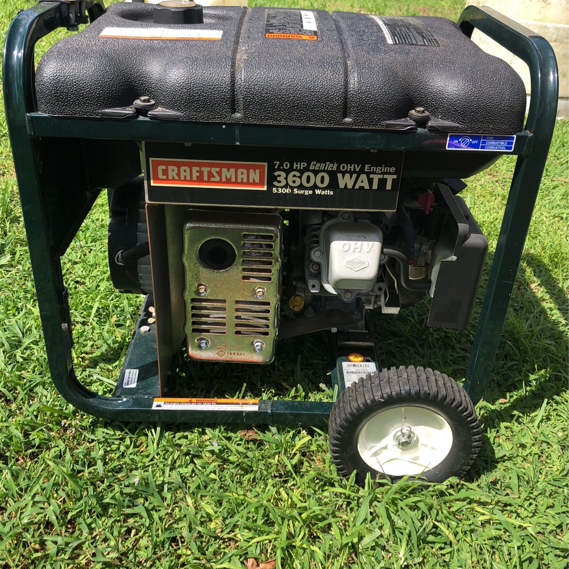 Craftsman Generator