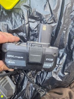 Ryobi Batteries and Chargers