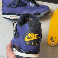 Nike Air Jordan 4 Lakers Size 12 