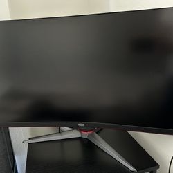 AOC C27G2 27” Curved 165Hz 1ms VA Gaming Monitor – Like New, – $180