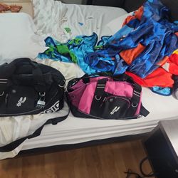 His And Hers Spurs Genuine Gym Bag Medium/large Size Only $98