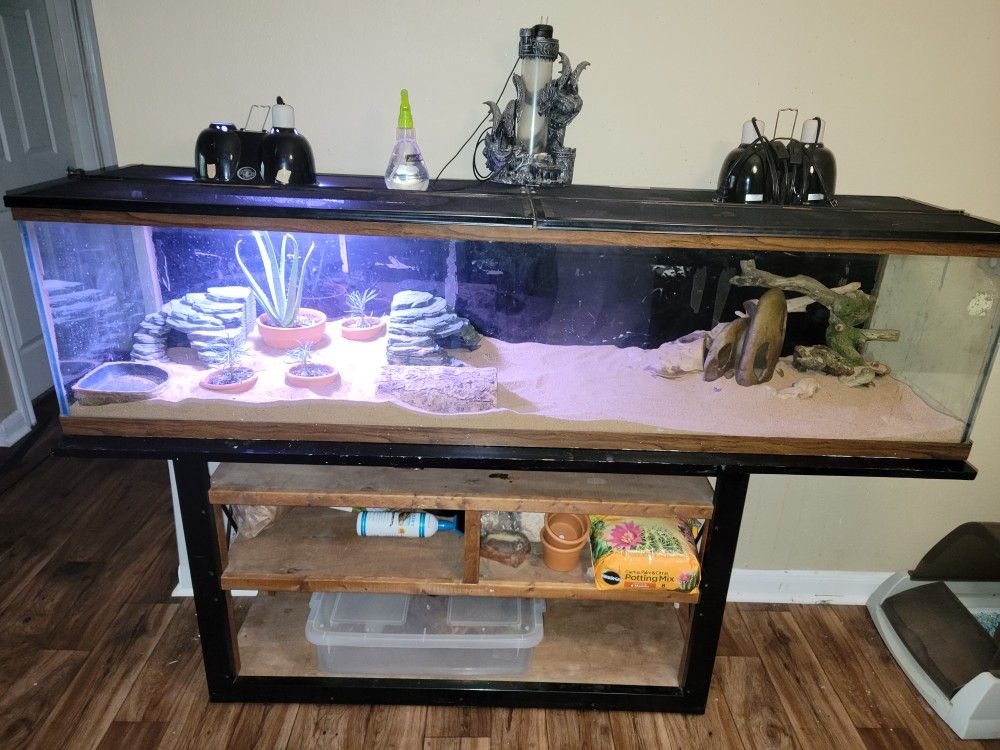 Terrarium & Stand - Reptile Ready