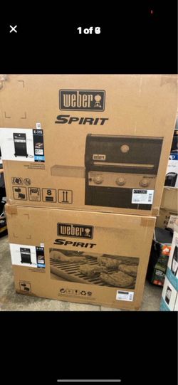 Weber Spirit E-315 3-Burner Natural Gas BBQ in Black