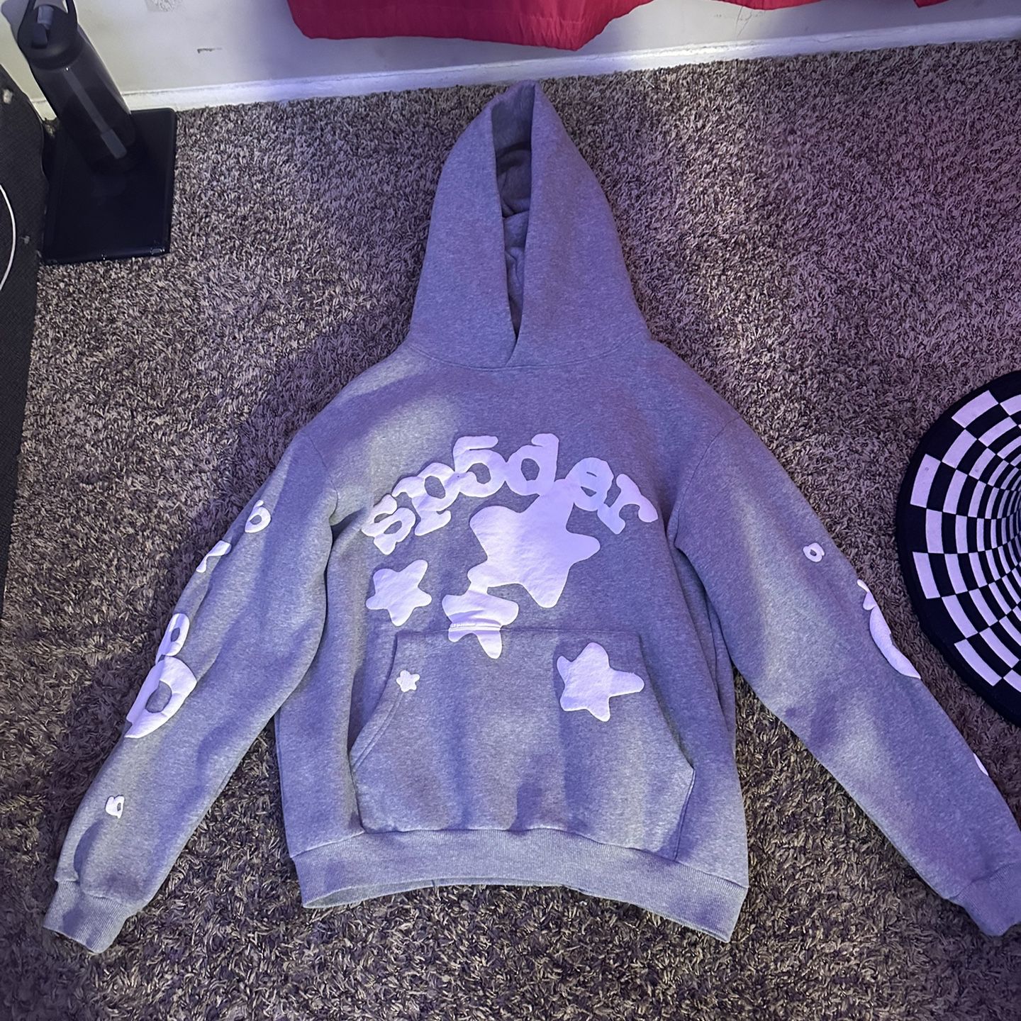 Sp5der beluga hoodie ‘Grey’