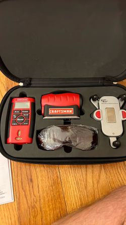 Craftsman Laser Guided Measuring Tool With Laser Trac