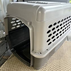 Free Medium Dog Crate- Please Read Ad- Needs Thoroughly Scrubbed 